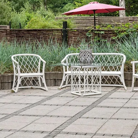 Scenic And Idyllic Log Summer House By Arreso Tatil Evi