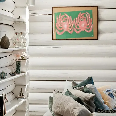 Scenic And Idyllic Log Summer House By Arreso Tatil Evi Frederiksværk