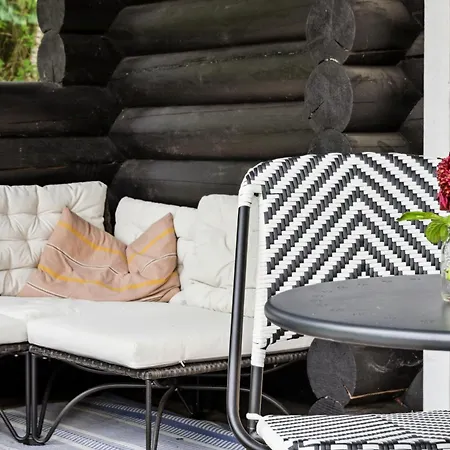 Scenic And Idyllic Log Summer House By Arreso Tatil Evi Frederiksværk