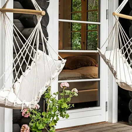 Scenic And Idyllic Log Summer House By Arreso